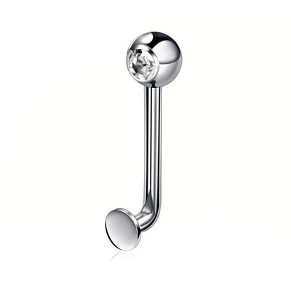 Titanium 14 Gauge Christina Piercing Jewelry Internally Threaded - photo 4