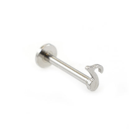 Surgical Steel Monroe Labret 16 Gauge 10mm with Music Note