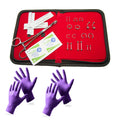 Surgical Steel LionGothic 14, 16 & 18G Travel Piercing Kit with Case