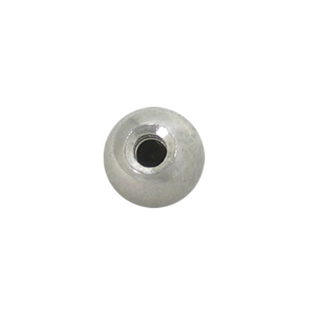 Surgical Steel 14 Gauge Internally Threaded Bead with Lips Logo - photo 2