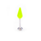 Surgical Steel 16 Gauge Micro Monroe Labret with Colorful Spike