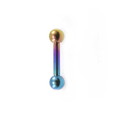 Titanium 16 Gauge Mini Straight Barbell - 1/4 Inch - photo 3