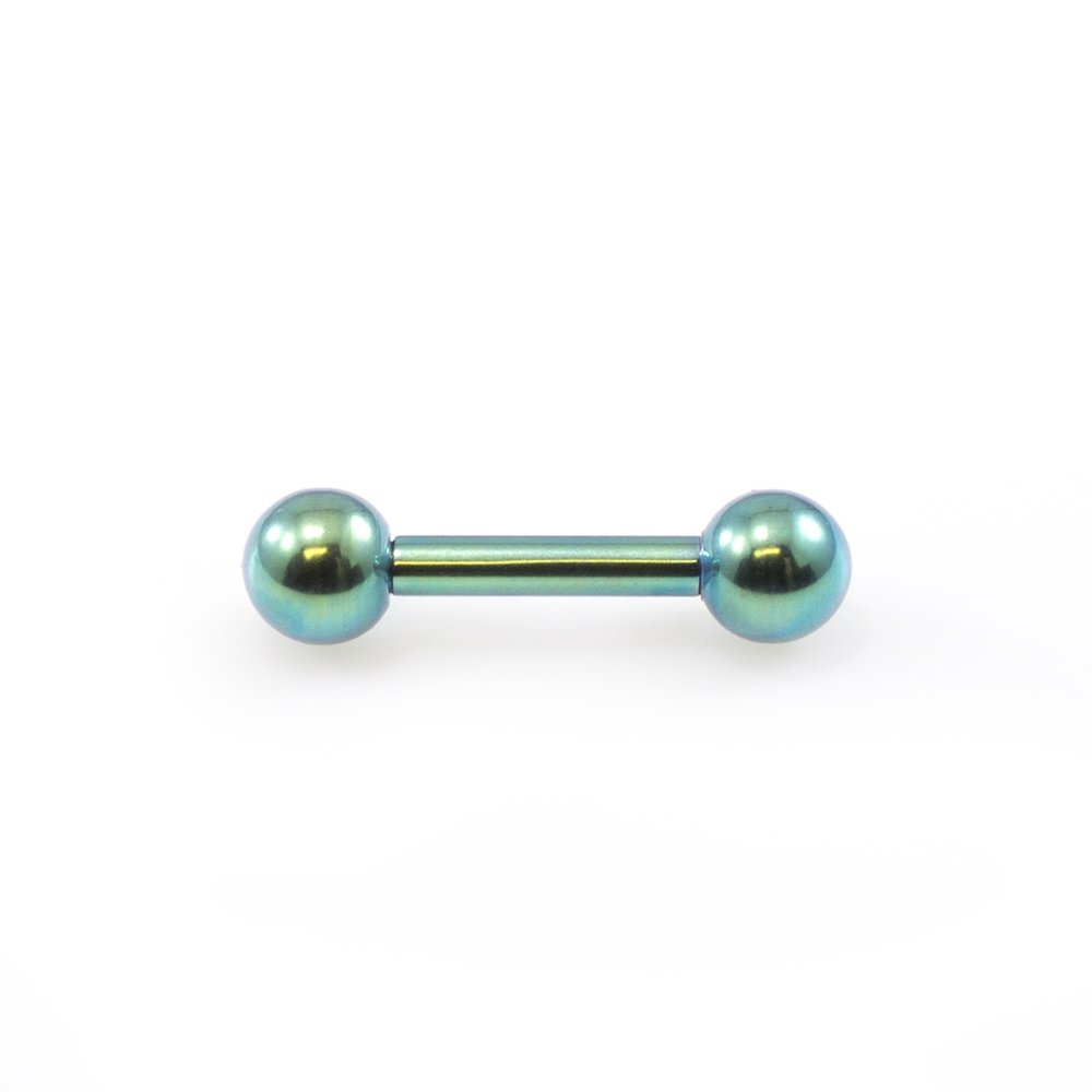 Titanium 16 Gauge Mini Straight Barbell - 1/4 Inch - photo 5
