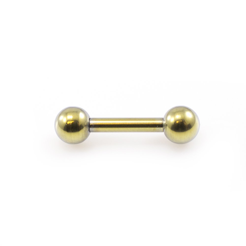 Titanium 16 Gauge Mini Straight Barbell - 1/4 Inch - photo 7