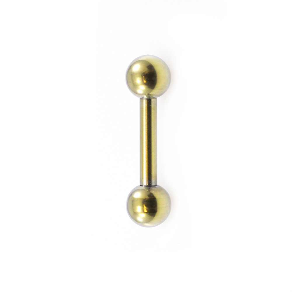 Titanium 16 Gauge Mini Straight Barbell - 1/4 Inch - photo 8