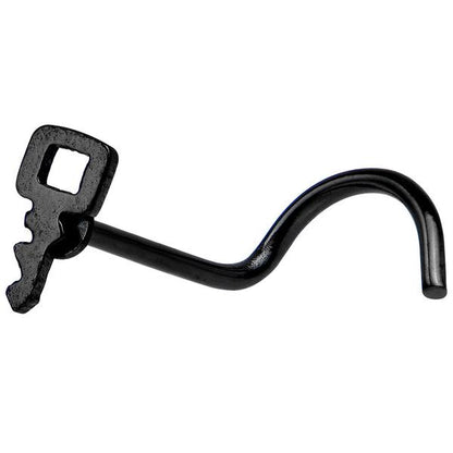 Surgical Steel 20 Gauge Nose Screw with Key Design - photo 2