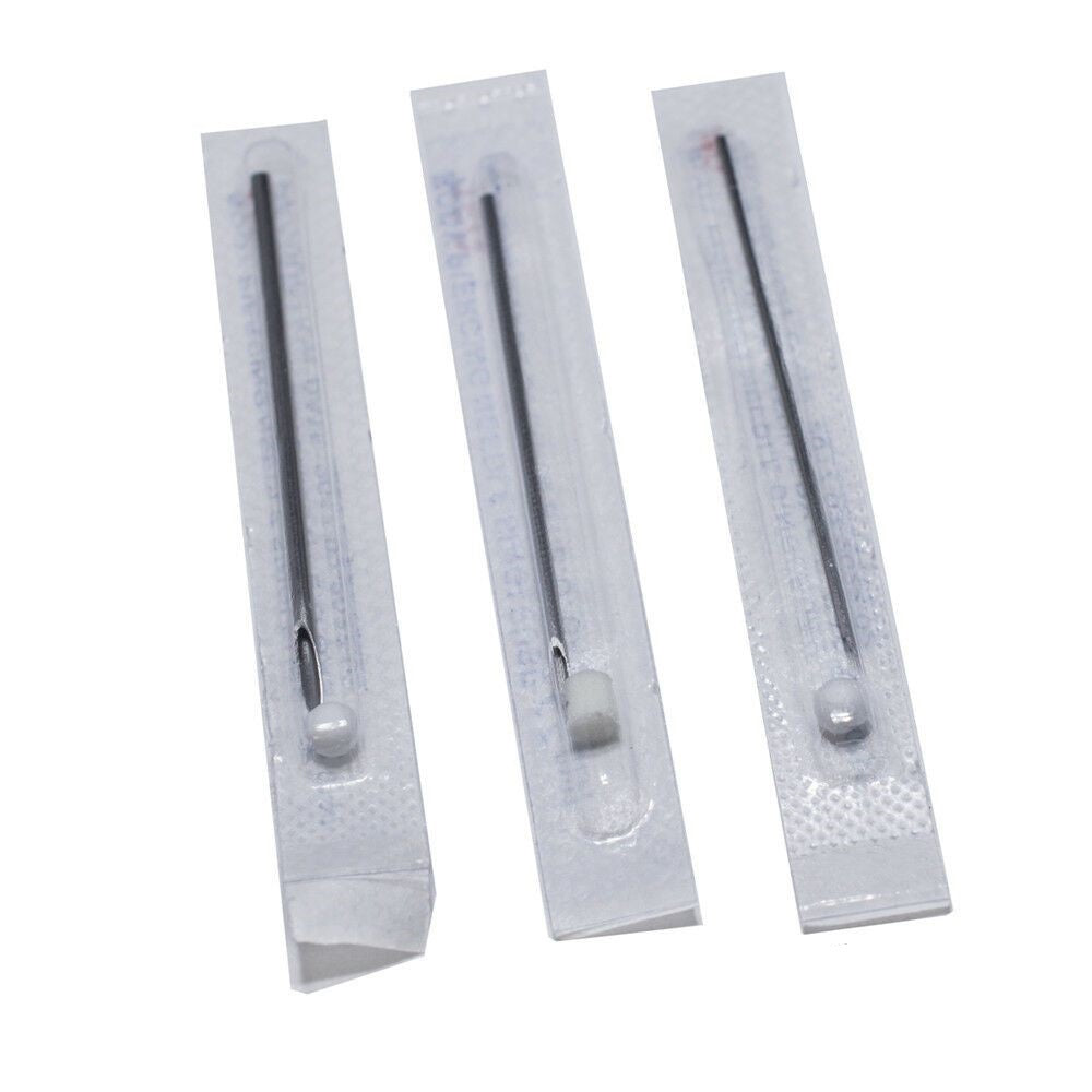 Surgical Steel Sterilized Body Piercing Needles - 5 Pack - photo 2