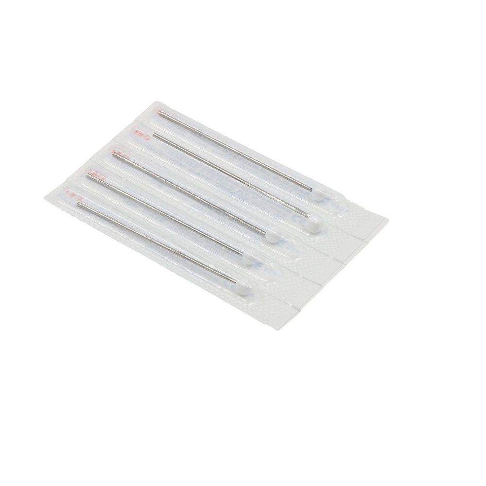 Surgical Steel Sterilized Body Piercing Needles - 5 Pack
