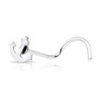 Surgical Steel 20 Gauge Anchor Nose Screw Studs - 3 Pack - photo 4