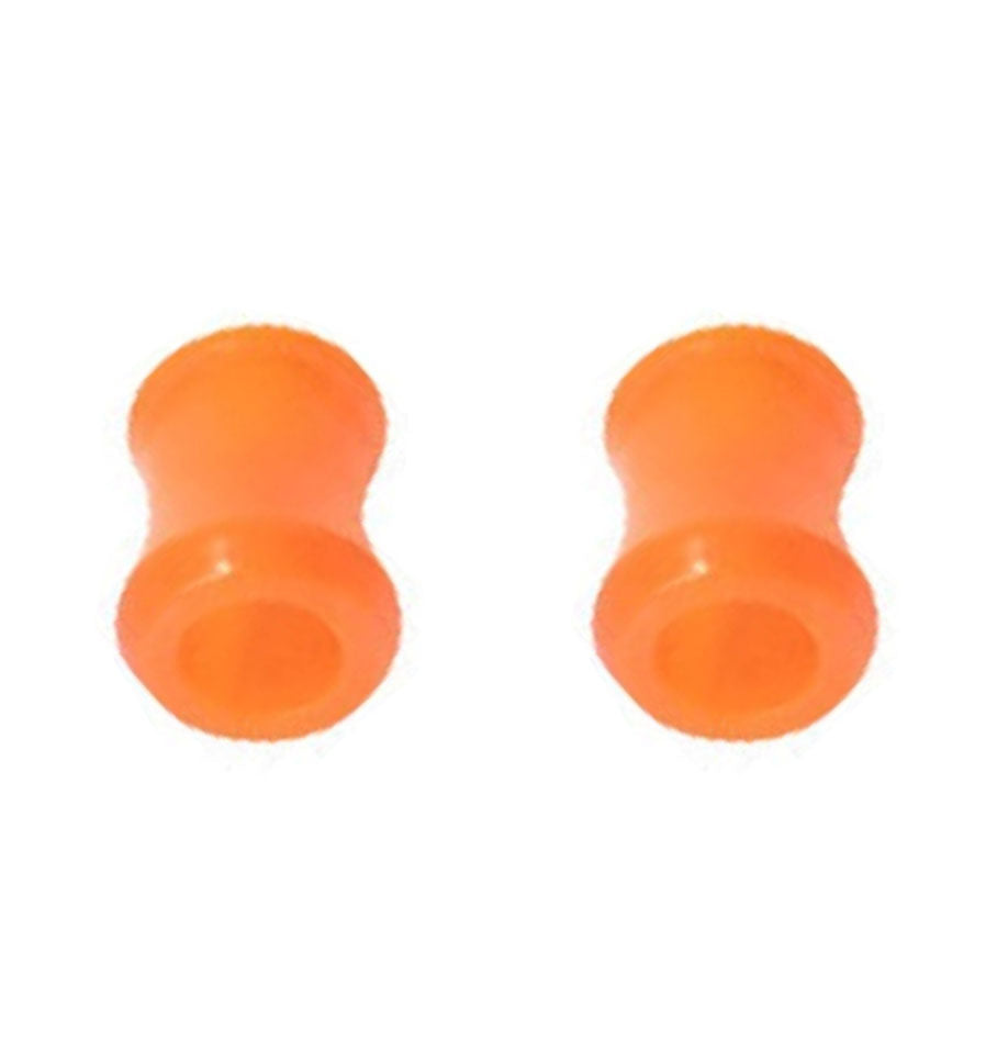 Acrylic 2 Gauge UV Glow Double Flare Ear Tunnels - Pair - photo 3