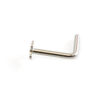 Surgical Steel 22 Gauge Blue CZ Nose Rings Star, Bone & Screw - 3 Pack