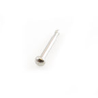Surgical Steel 22 Gauge Blue CZ Nose Rings Star, Bone & Screw - 3 Pack
