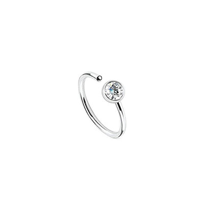 Surgical Steel 20 Gauge Anodized Nose Hoop Rings - 4 Pack - photo 4