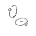 Surgical Steel Nose Ring Stud 20 Gauge Basic's Assortment Kit - Pair - Kruelty - Photo 7