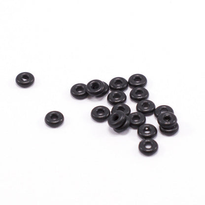 Replacement Black Rubber O-Rings 16 Gauge to 1/2" Gauge - 20 Pack