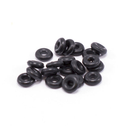 Replacement Black Rubber O-Rings 16 Gauge to 1/2" Gauge - 20 Pack