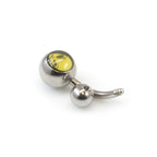 Surgical Steel 14 Gauge Belly Rings Assorted Icon Designs - 8 Pack