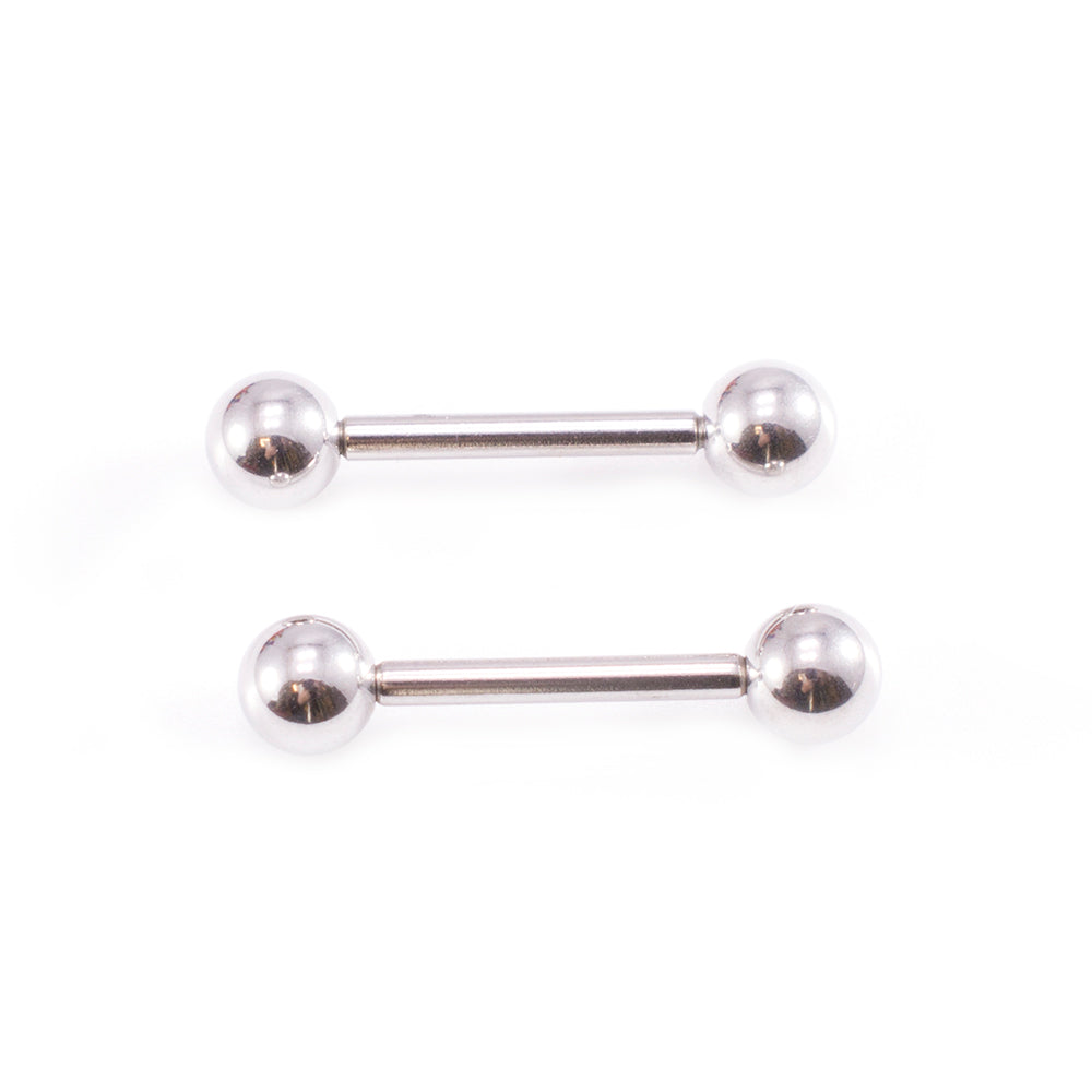 Surgical Steel 14 Gauge Horseshoe, Captive & Labret Set - 10 Pack