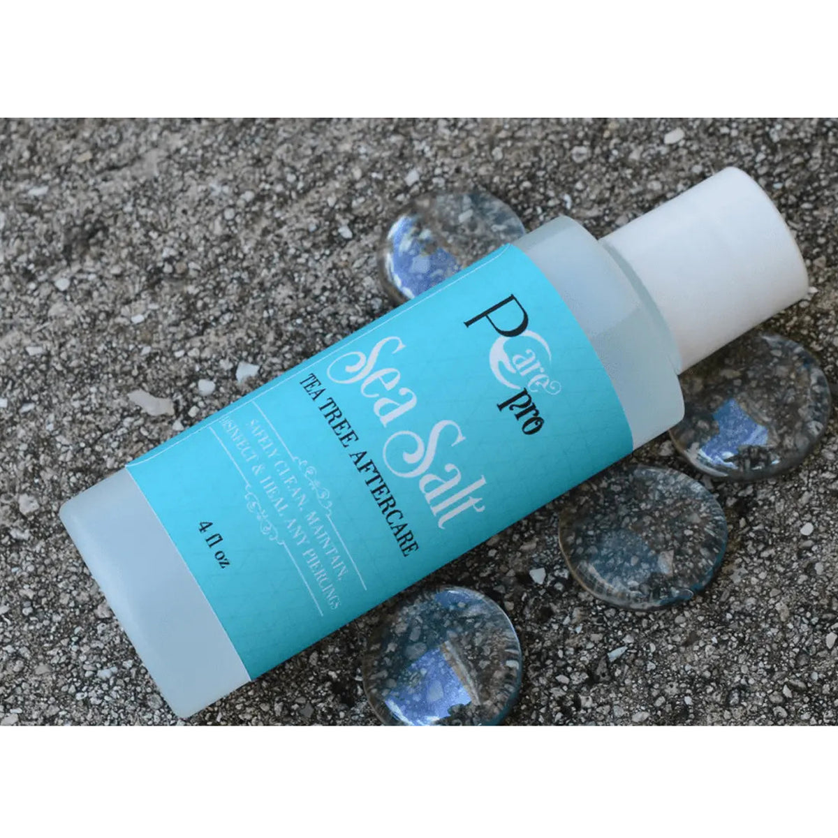 pCare Pro Sea Salt Tea Tree Aftercare Solution - 4 Oz. Bottle - Kruelty - Photo 2
