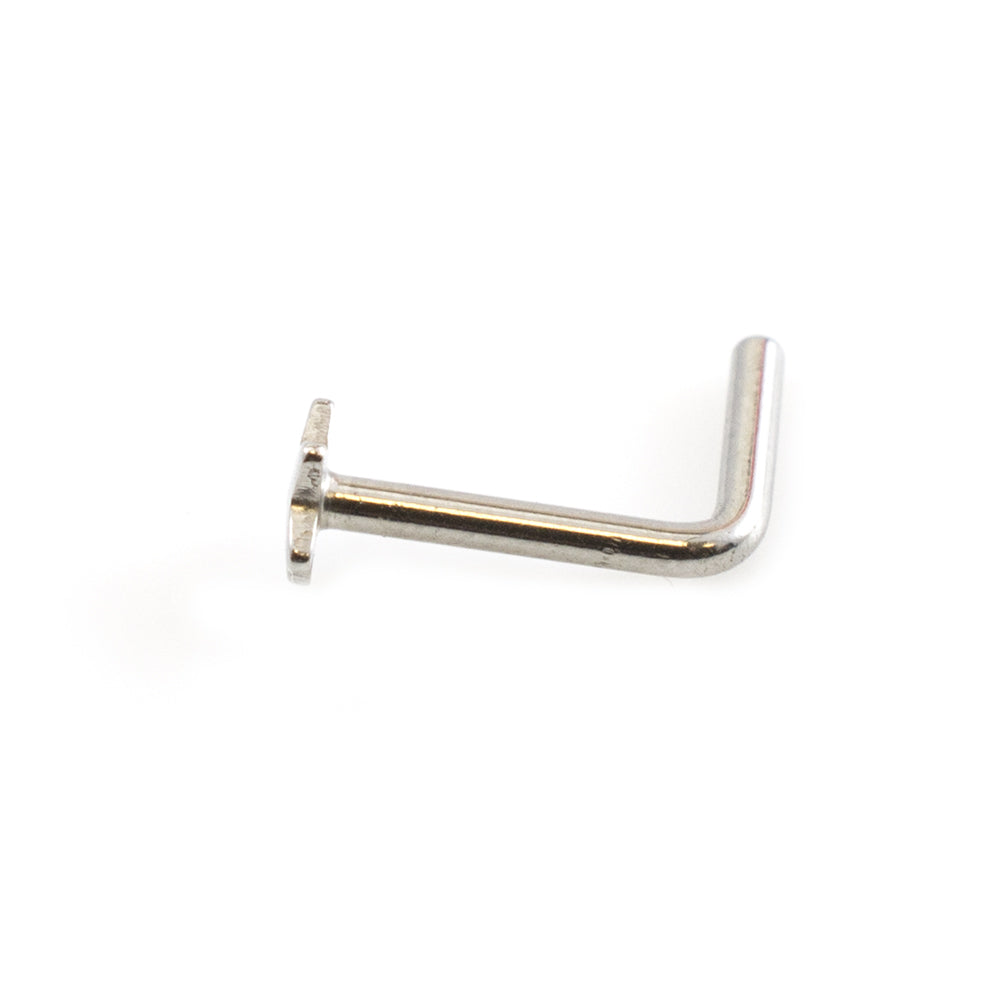 Surgical Steel 22 Gauge CZ Nose Rings Assorted Styles - 4 Pack