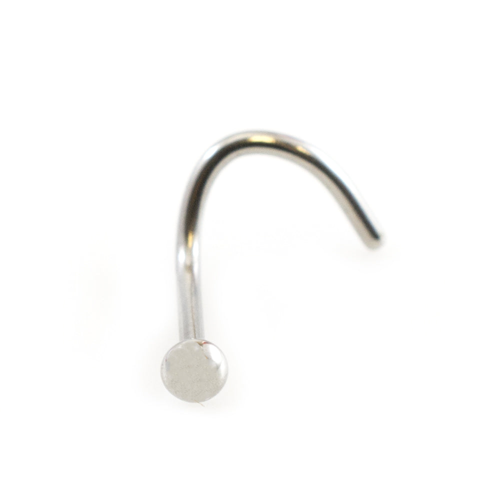 Surgical Steel 22 Gauge CZ Nose Rings Assorted Styles - 4 Pack