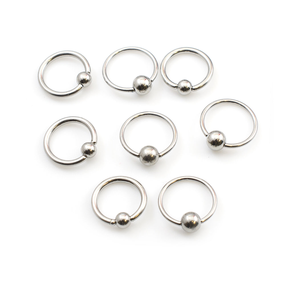 Surgical Steel Captive Bead Kit with Opener & Measurement Card