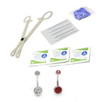 Surgical Steel LionGothic Belly Ring Piercing Kit - 13 Pack