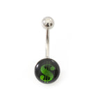 Surgical Steel 14 Gauge Star & Money Sign Belly Rings - Pair