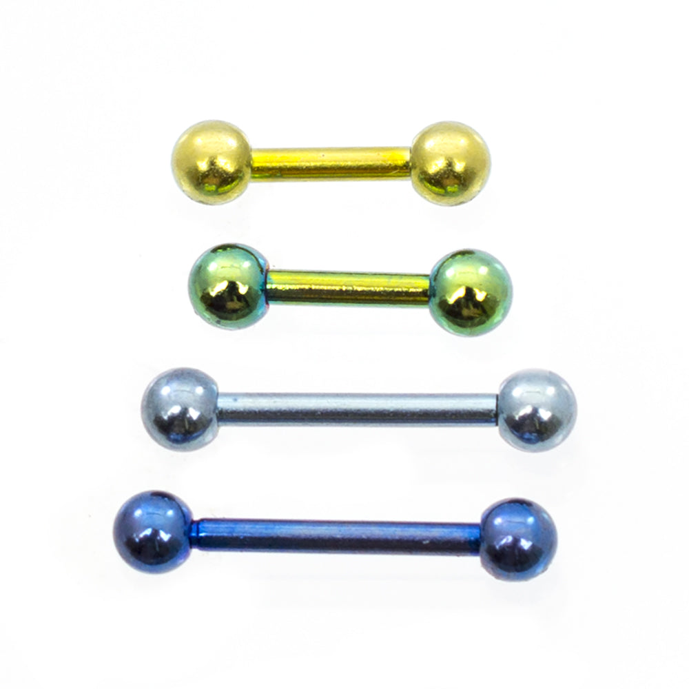 Surgical Steel 14 & 16G Curved, Straight & Twister Rings - 12 Pack