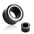 Double Flared Organic Horn Plugs Ear Tunnel 2 to 1" Gauge Bone - Pair - Kruelty