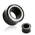 Double Flared Organic Horn Plugs Ear Tunnel 2 to 1" Gauge Bone - Pair - Kruelty