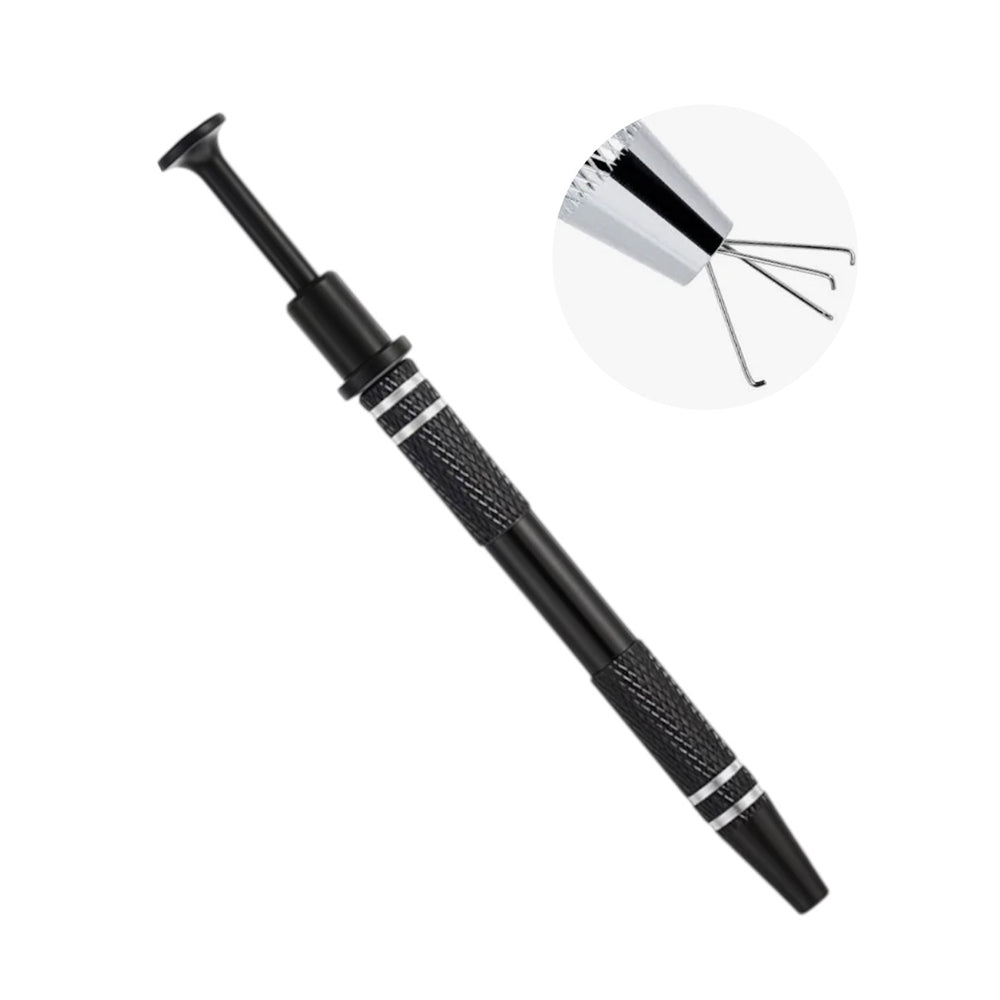 Surgical Steel Piercing Ball Grabber Tool with 4 Claw Holder - photo 4