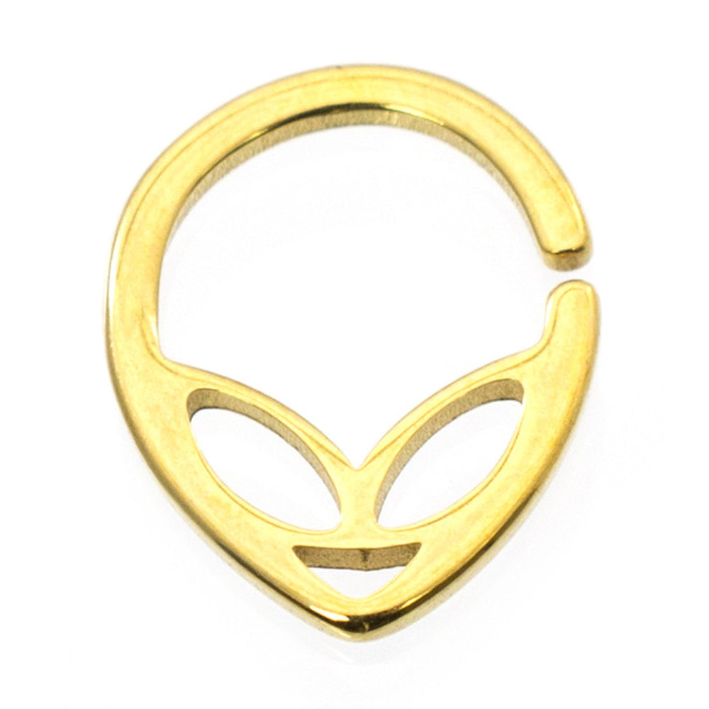 Surgical Steel 16 & 18 Gauge Alien Bendable Nose Ring Hoop - photo 6