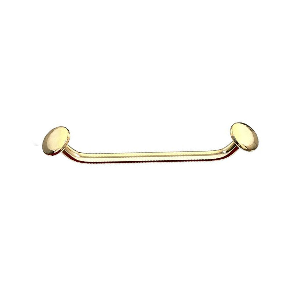 Surgical Steel 16 Gauge Surface Barbell 45 Degree Flat Disc Staple - photo 3