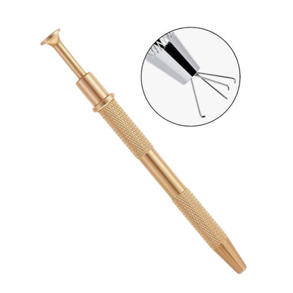 Surgical Steel Piercing Ball Grabber Tool with 4 Claw Holder - photo 5