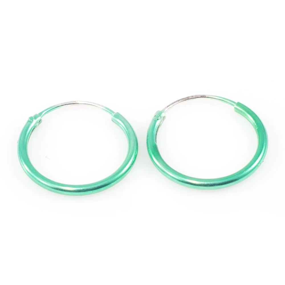 Surgical Steel 22 Gauge Hinged Clicker Hoop 1/2 Inch with PVD Color - photo 5