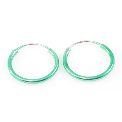 Surgical Steel 22 Gauge Hinged Clicker Hoop 1/2 Inch with PVD Color - photo 5
