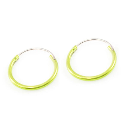 Surgical Steel 22 Gauge Hinged Clicker Hoop 1/2 Inch with PVD Color - photo 6