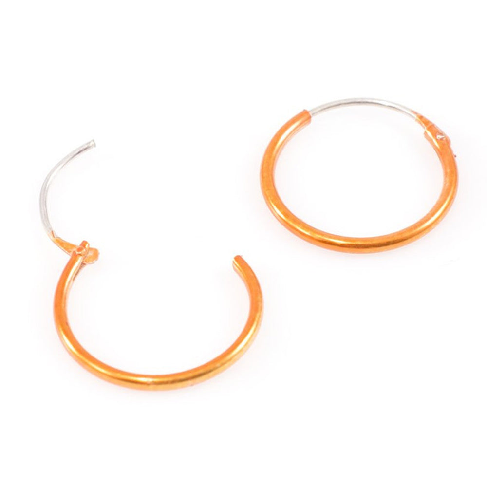 Surgical Steel 22 Gauge Hinged Clicker Hoop 1/2 Inch with PVD Color - photo 8