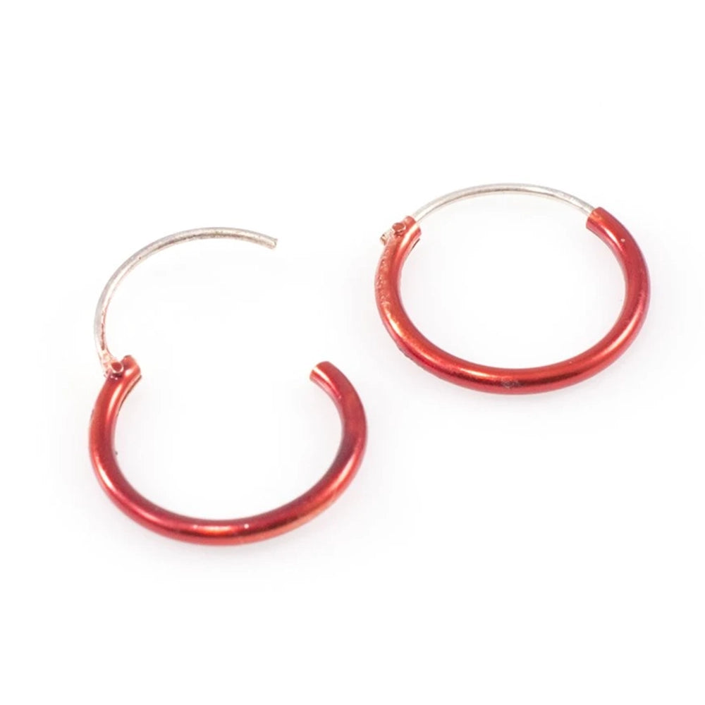 Surgical Steel 22 Gauge Hinged Clicker Hoop 3/8 Inch with PVD Color - photo 5