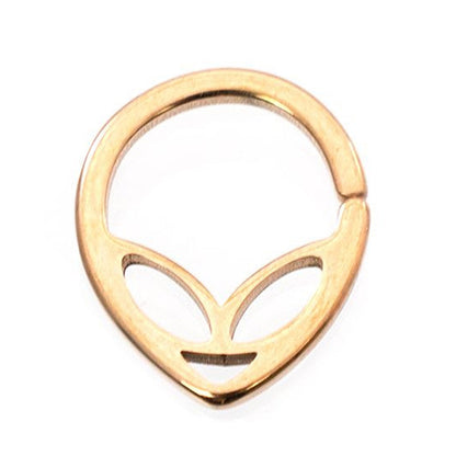 Surgical Steel 16 & 18 Gauge Alien Bendable Nose Ring Hoop - photo 5