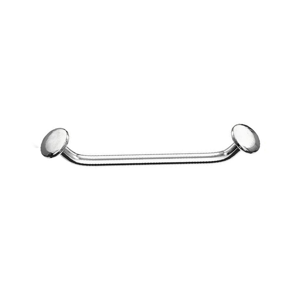 Surgical Steel 16 Gauge Surface Barbell 45 Degree Flat Disc Staple - photo 4
