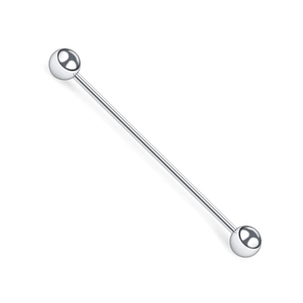 Surgical Steel PVD Industrial Barbell 16 Gauge 38mm - 5 Colors - photo 3