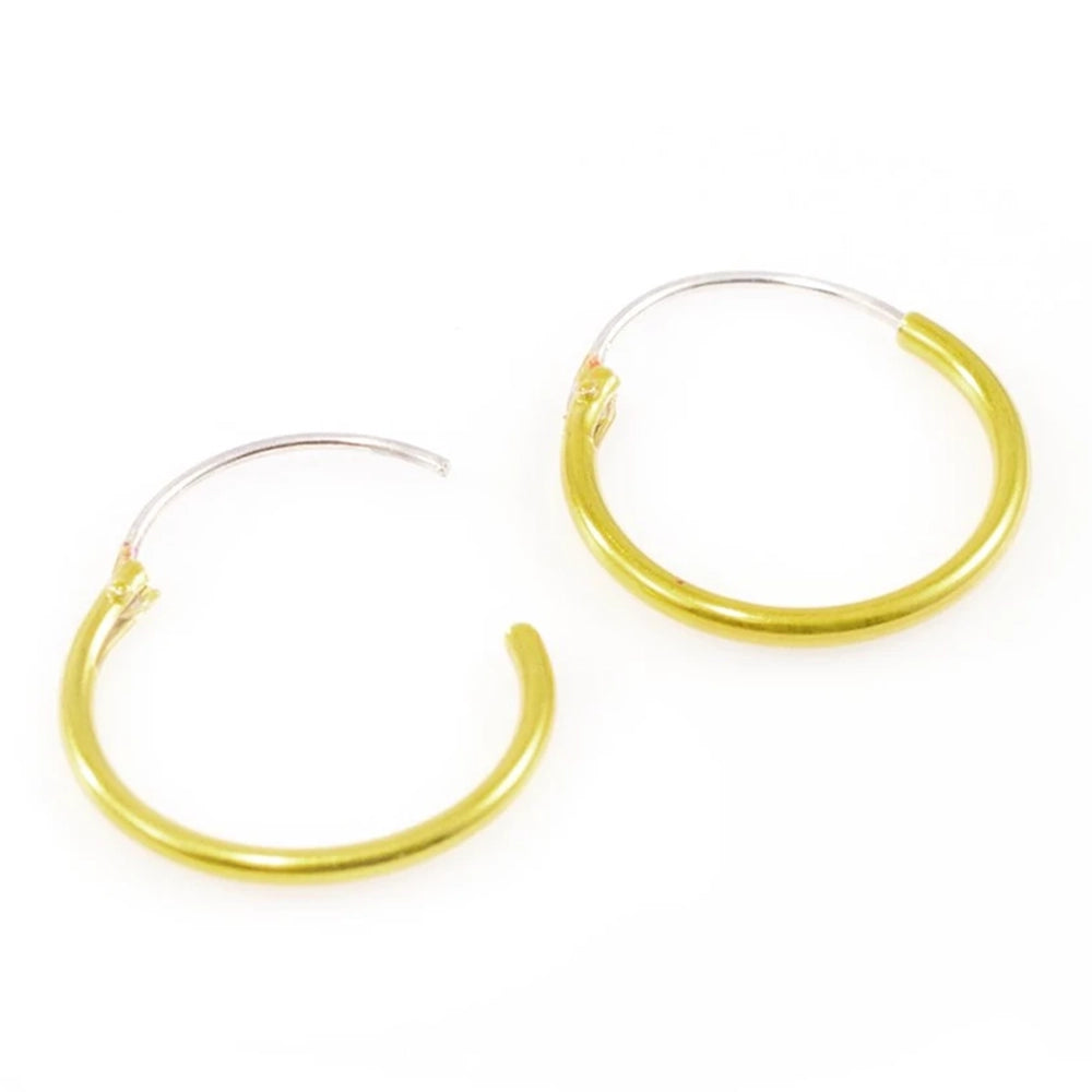 Surgical Steel 22 Gauge Hinged Clicker Hoop 1/2 Inch with PVD Color - photo 2