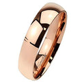 Rose Gold Titanium Ring