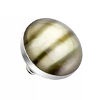 Surgical Steel Dermal Top 14 Gauge & Internal Thread Shell Inlay Dome - Kruelty - Photo 5