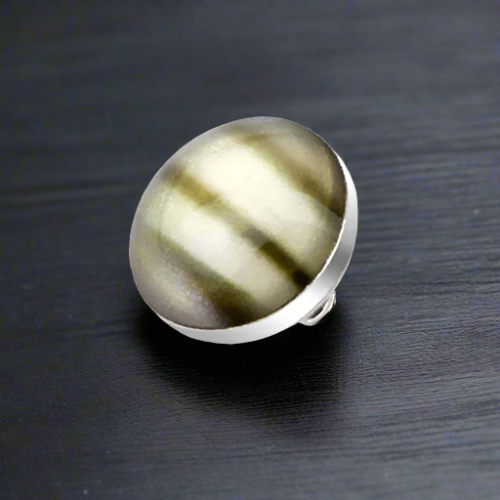 Surgical Steel Dermal Top 14 Gauge & Internal Thread Shell Inlay Dome - Kruelty - Photo 4