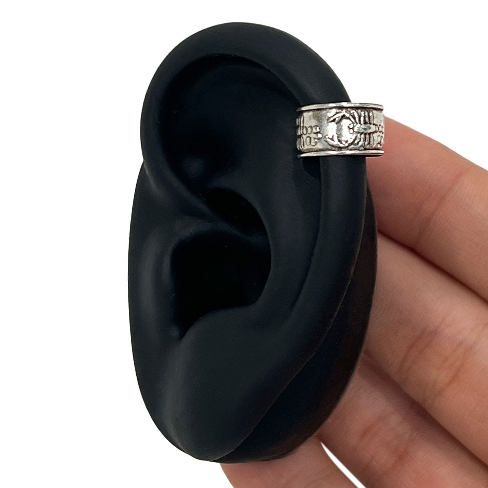 .925 Sterling Silver Scorpion Ear Cuff Earring