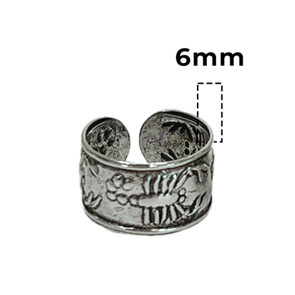 .925 Sterling Silver Scorpion Ear Cuff Earring
