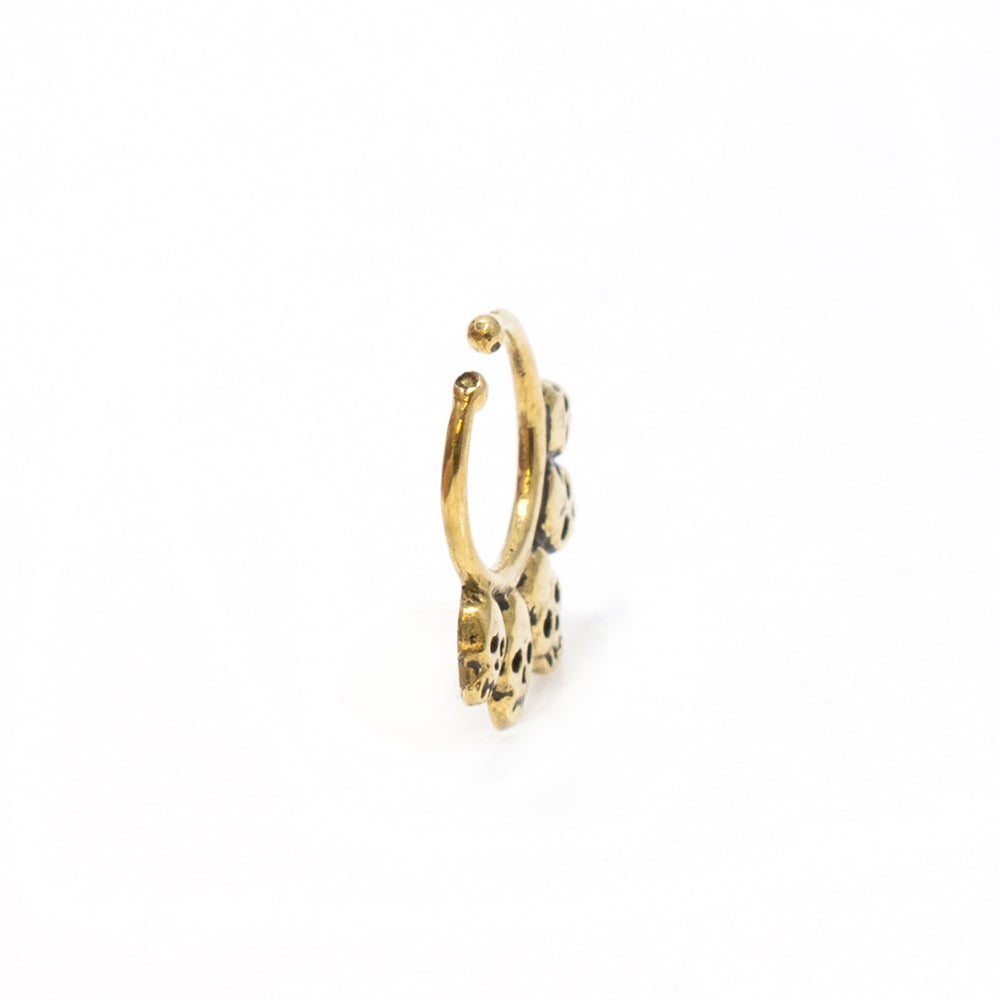 Yellow Brass Casted Septum Ring